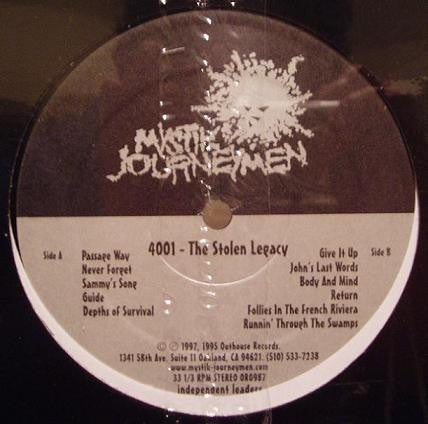 Mystik Journeymen – 4001 The Stolen Legacy EP