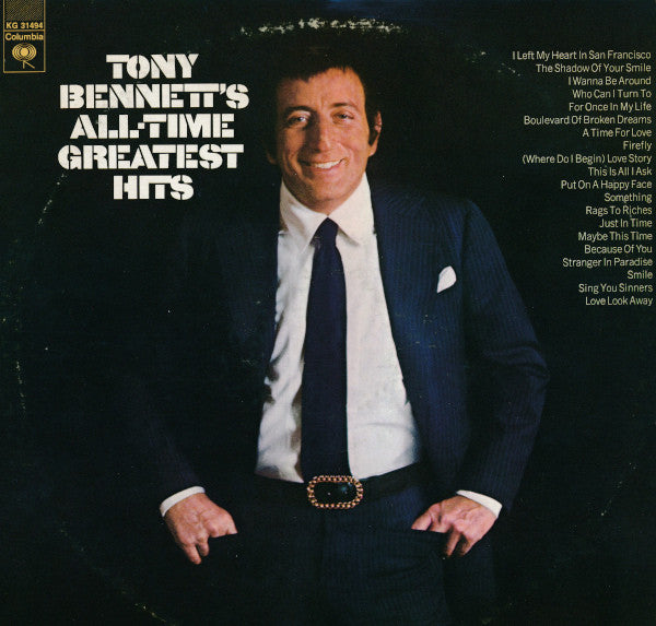 Tony Bennett – All Time Greatest Hits 2LP