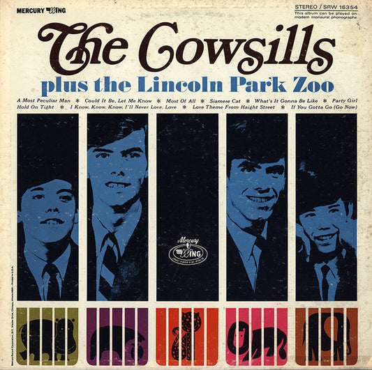 The Cowsills Plus The Lincoln Park Zoo – The Cowsills Plus The Lincoln Park Zoo LP