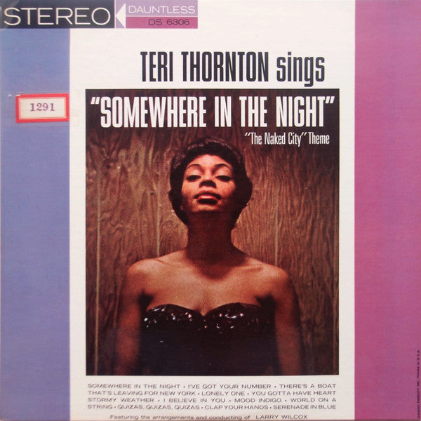 Teri Thornton – Somewhere In The Night LP