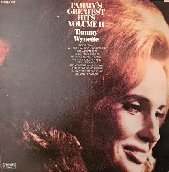 Tammy Wynette - Tammy's Greatest Hits Volume II LP