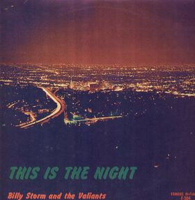 Billy Storm And The Valiants – This Is The Night LP