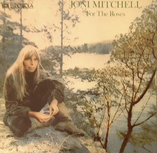 Joni Mitchell – For The Roses (1972 German Pressing) LP