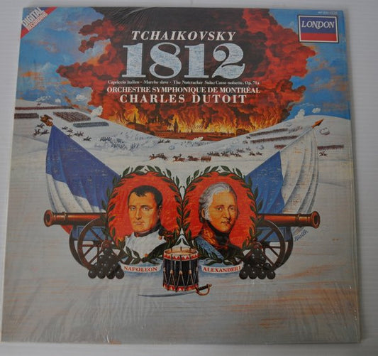 Tchaikovsky, Orchestre De Montréal, Charles Dutoit – 1812 Overture • Capriccio Italien • Nutcracker Suite • Marche Slave LP