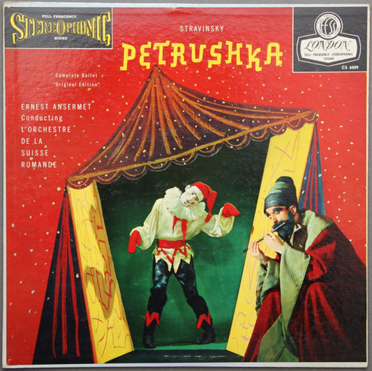 Stravinsky / Ernest Ansermet - Petrushka (London FFSS) LP