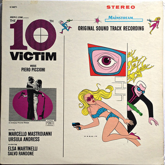Piero Piccioni – The 10th Victim (Original Sound Track Recording) LP