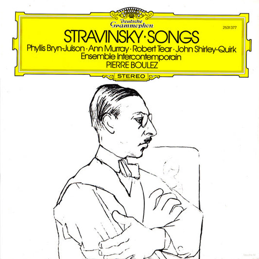 Stravinsky, Various – Songs LP