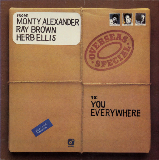 Monty Alexander / Ray Brown / Herb Ellis – Overseas Special LP
