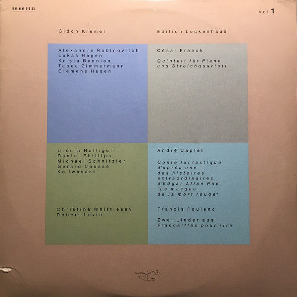Gidon Kremer – Edition Lockenhaus Vol. 1 / 2 2LP