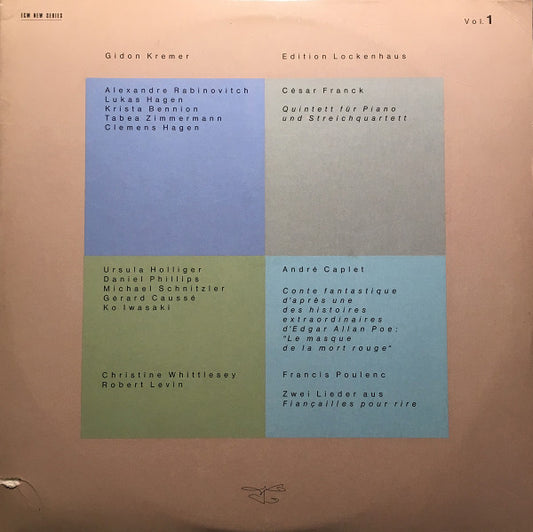 Gidon Kremer – Edition Lockenhaus Vol. 1 / 2 2LP
