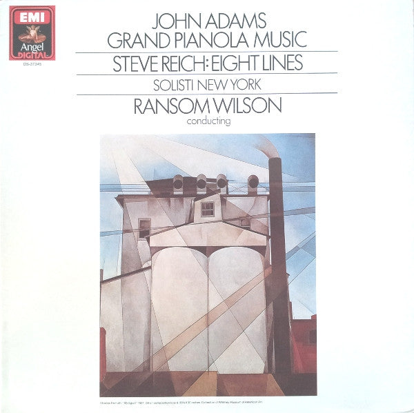 John Adams / Steve Reich / Solisti New York / Ransom Wilson – Grand Pianola / Eight Lines LP