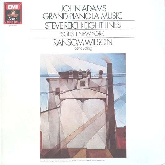 John Adams / Steve Reich / Solisti New York / Ransom Wilson – Grand Pianola / Eight Lines LP