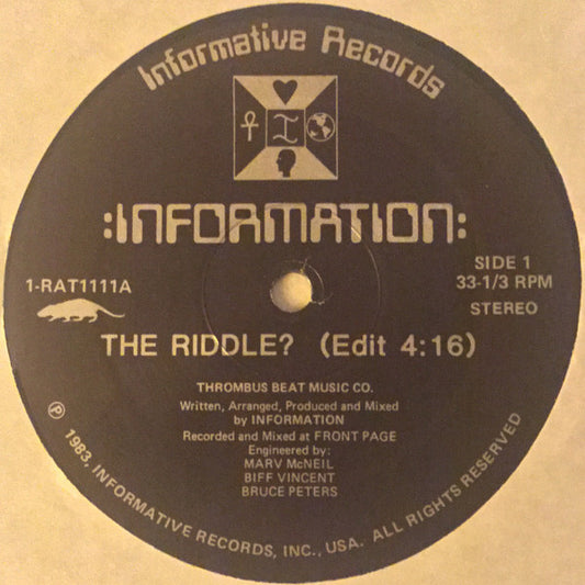 Information - The Riddle 12"