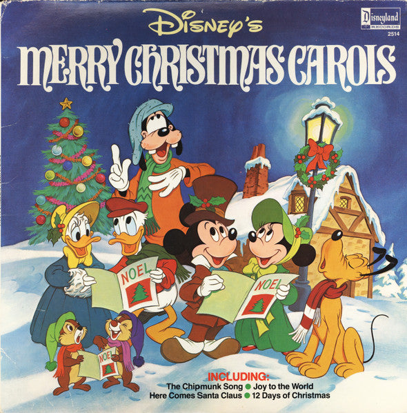 Disney - Merry Christmas Carols LP