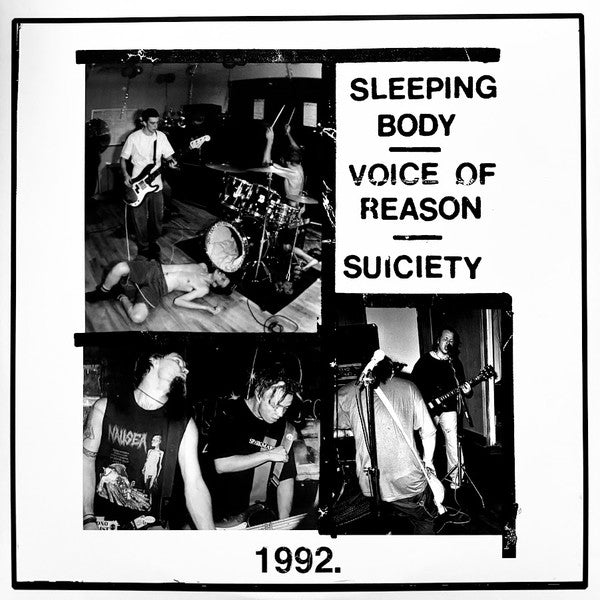 Sleeping Body - Voice Of Reason - Suiciety – 1992