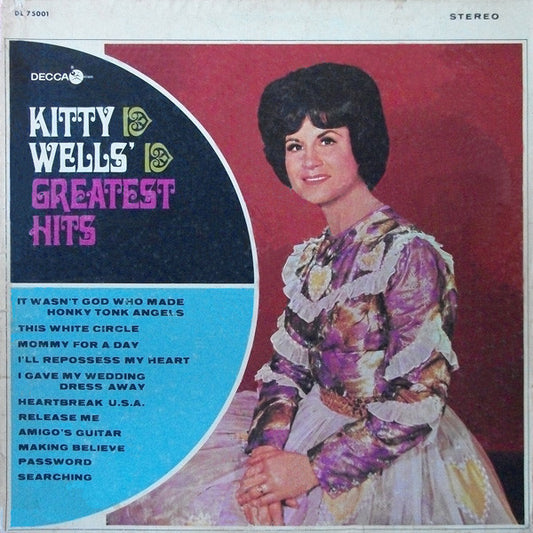 Kitty Wells – Kitty Wells' Greatest Hits LP