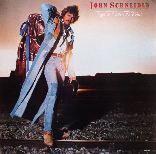 John Schneider – Tryin' To Outrun The Wind LP