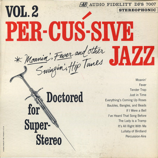 Sid Cooper – Percussive Jazz Vol. 2 LP