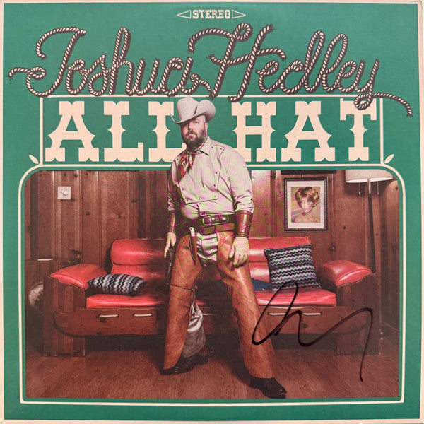 Joshua Hedley – All Hat (Texas Sky Blue, Autographed) LP