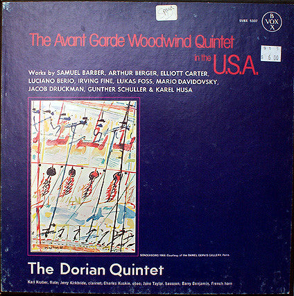 Dorian Quintet - The Avant Garde Woodwind Quartet In The U.S.A. (3LP)