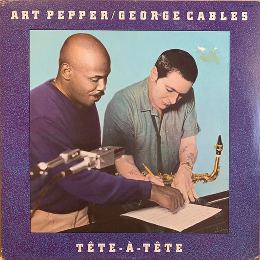 Art Pepper & George Cables - Tête-À-Tête LP