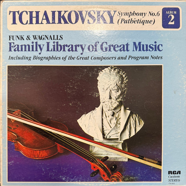 Tchaikovsky* – Symphony No. 6 (Pathétique) (Family Library of Great Music 2) LP