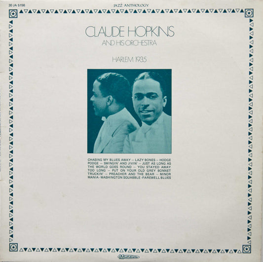 Claude Hopkins & His Orchestra - Harlem 1935 LP