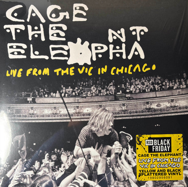 Cage The Elephant - Live From Chicago (Yellow/Black Splatter) LP
