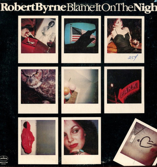 Robert Byrne ‎– Blame It On The Night LP