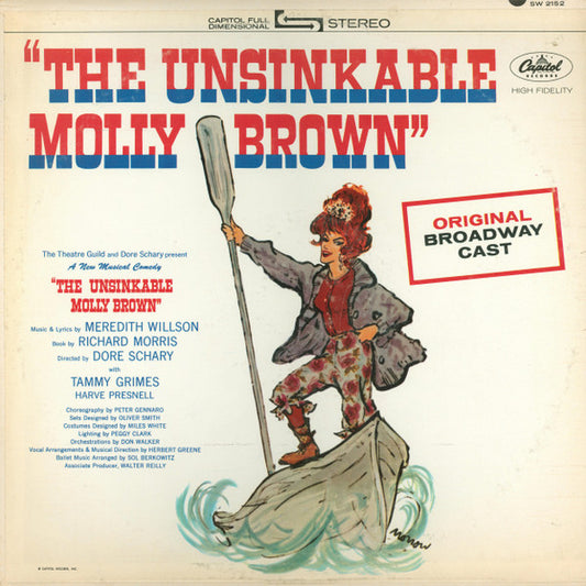 Meredith Willson – The Unsinkable Molly Brown (Original Broadway Cast) LP