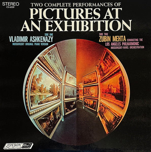 Mussorgsky / Vladimir Ashkenazy, Zubin Mehta - Pictures At An Exhibition LP