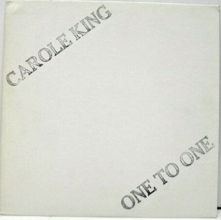 Carole King - One To One 12" LP