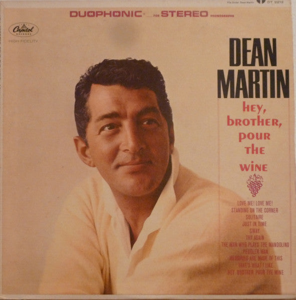 Dean Martin – Hey, Brother, Pour The Wine LP