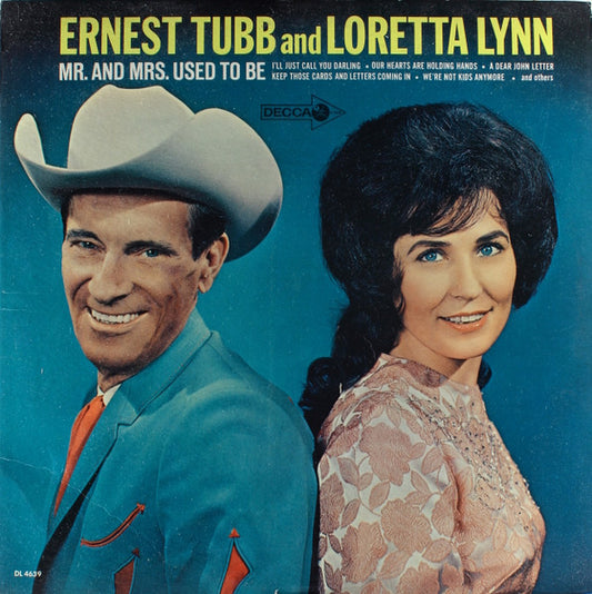 Ernest Tubb And Loretta Lynn – Mr. And Mrs. Used To Be LP
