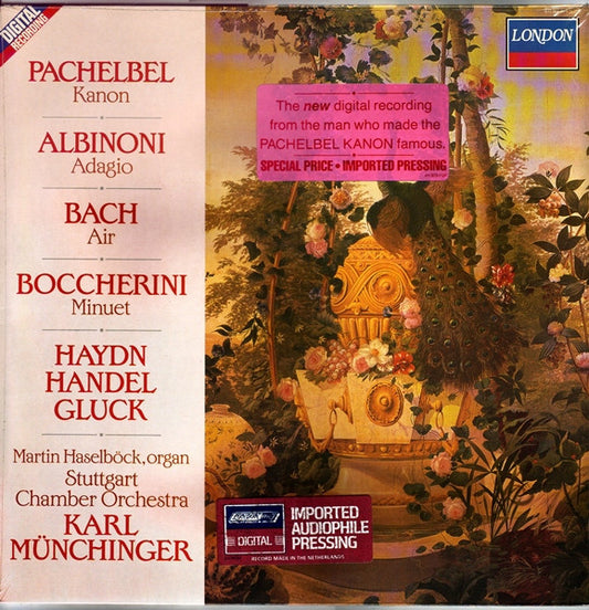 Pachelbel / Albinoni / Bach / Boccherini / Haydn / Handel / Gluck – Kanon / Adagio / Air / Minuet LP