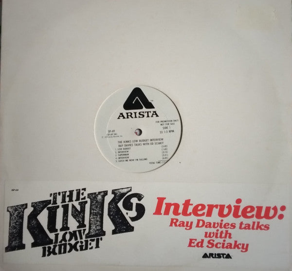 The Kinks – Low Budget Interview 12"