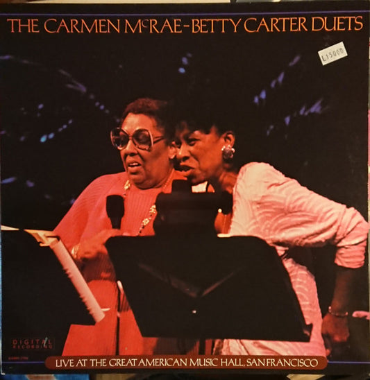 Carmen McRae & Betty Carter - Duets LP