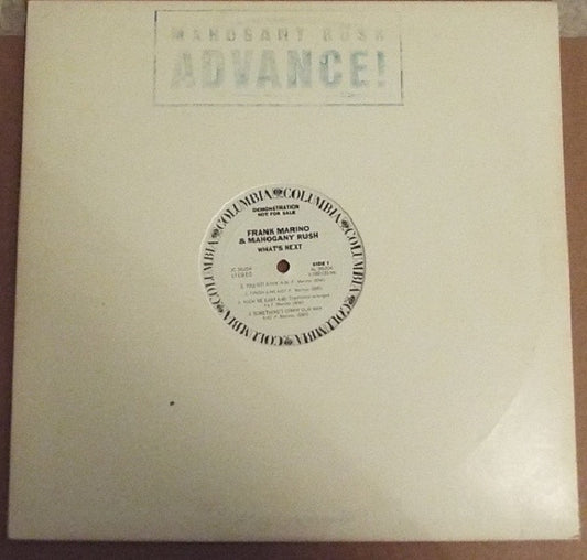 Frank Marino & Mahogany Rush – What's Next LP