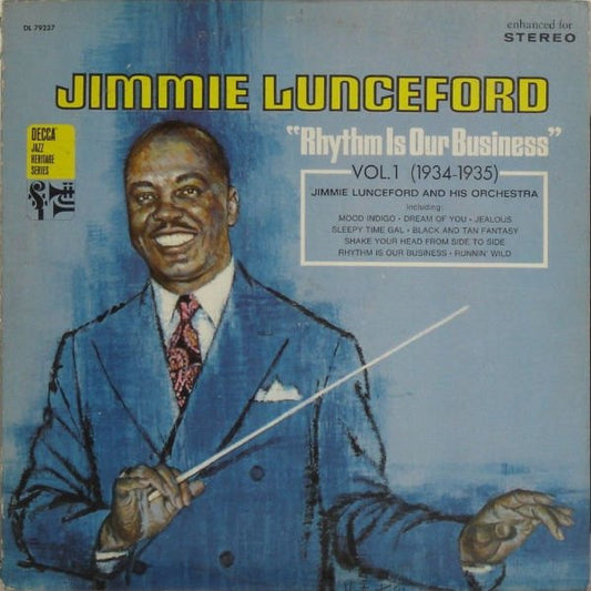Jimmie Lunceford And His Orchestra – Rhythm Is Our Business (Vol. 1 1934-1935) LP