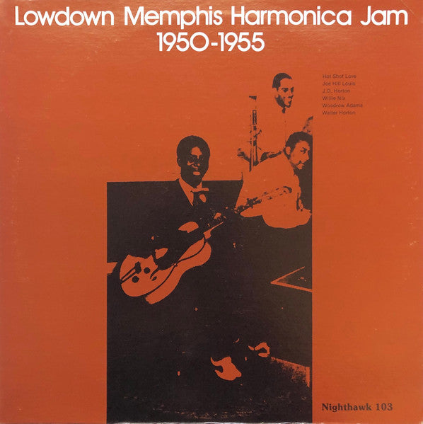 Various – Lowdown Memphis Harmonica Jam 1950-1955 LP