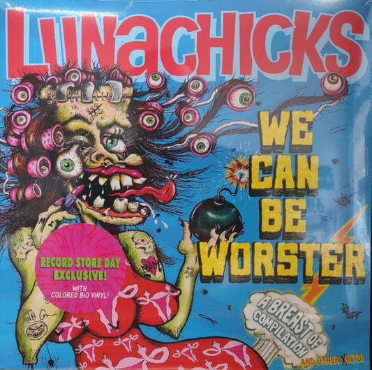 Lunachicks – We Can Be Worster (Pink/Yellow) LP