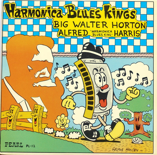 Big Walter Horton, Alfred Harris – Harmonica Blues Kings LP