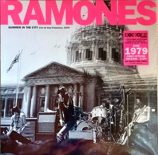 The Ramones - Live In San Francisco (Pink Neon Vinyl) LP