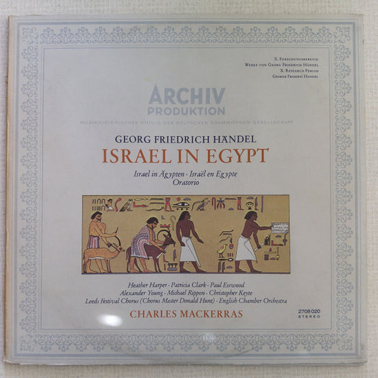 Georg Friedrich Händel, English Chamber Orchestra, Charles Mackerras – Israel In Egypt 2LP