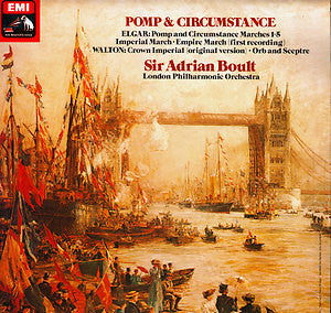 Sir Edward Elgar, Sir William Walton, Sir Adrian Boult – Elgar & Walton Marches LP