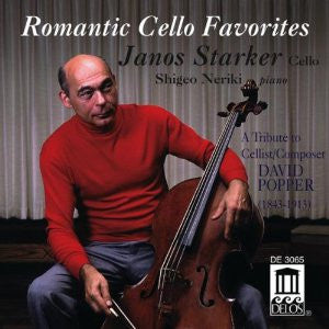 Janos Starker / Shigeo Neriki / David Popper – Romantic Cello Favorites - A Tribute To Cellist/Composer David Popper (1843 - 1913) CD