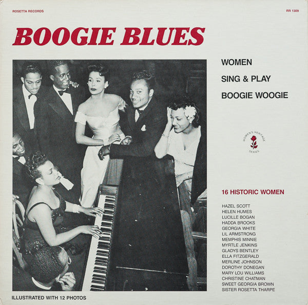 Various – Boogie Blues (Women Sing & Play Boogie Woogie) LP