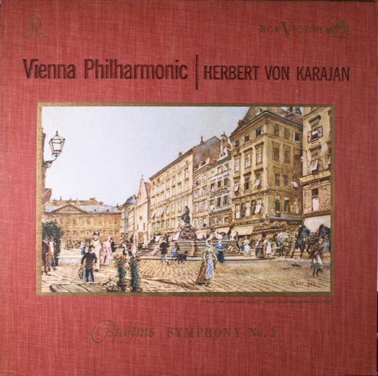 Brahms / Vienna Philharmonic / Herbert Von Karajan – Symphony No.1 In C Minor, Op. 68 LP