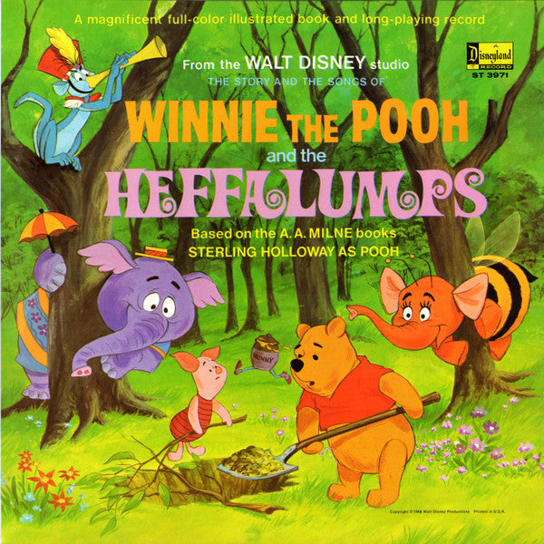 Sterling Holloway – The Story Of Winnie The Pooh And The Heffalumps LP