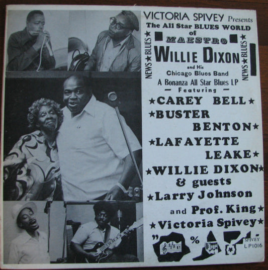 Willie Dixon – Victoria Spivey Presents The All Star Blues World Of Maestro Willie Dixon And His Chicago Blues Band LP
